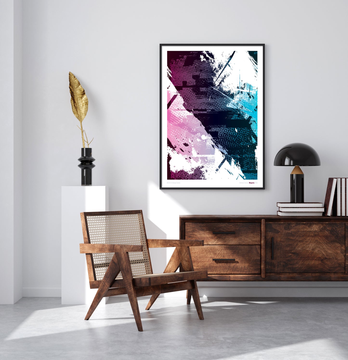 Collision Series I Magenta 2025 Poster Design