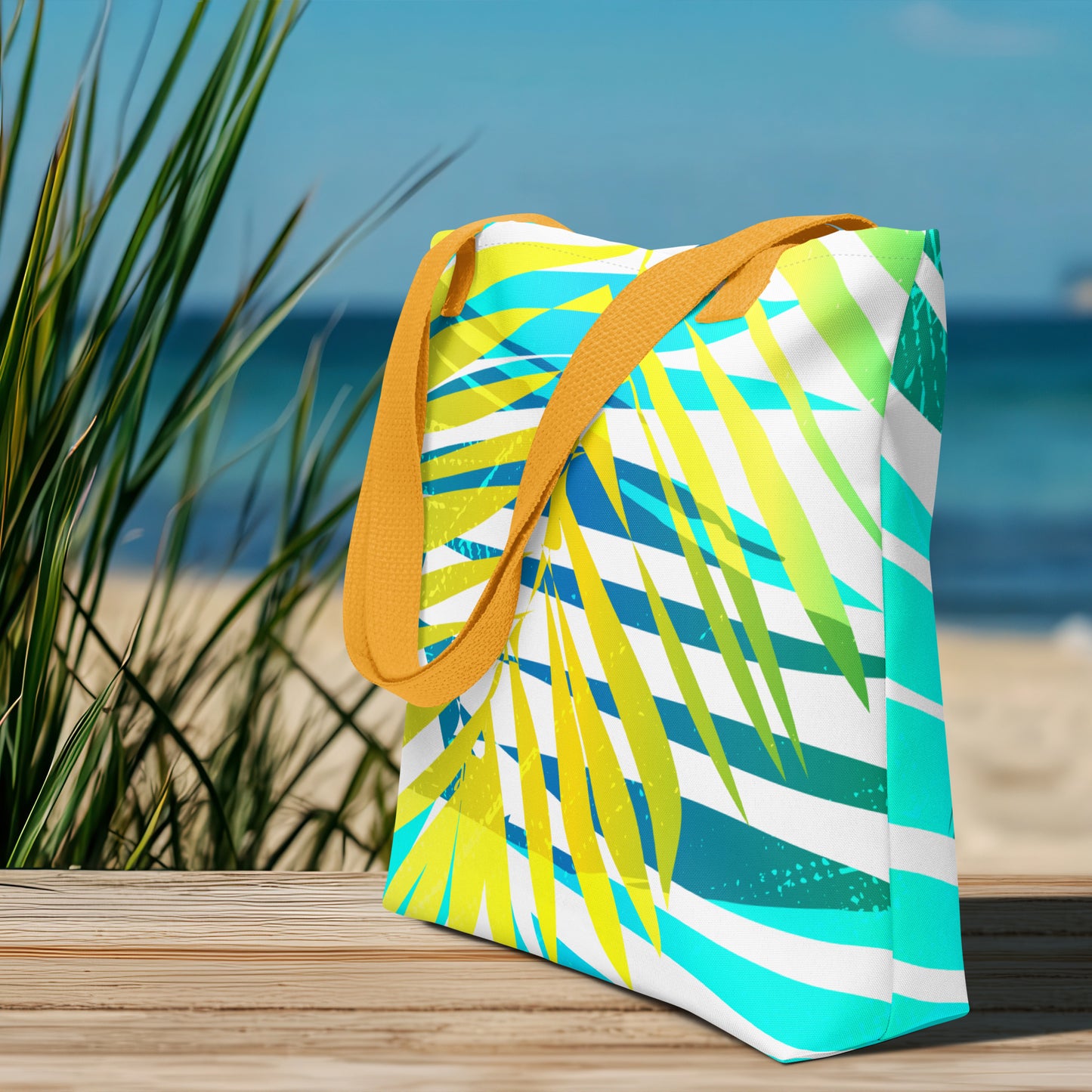Tranquil Palms Small Tote bag
