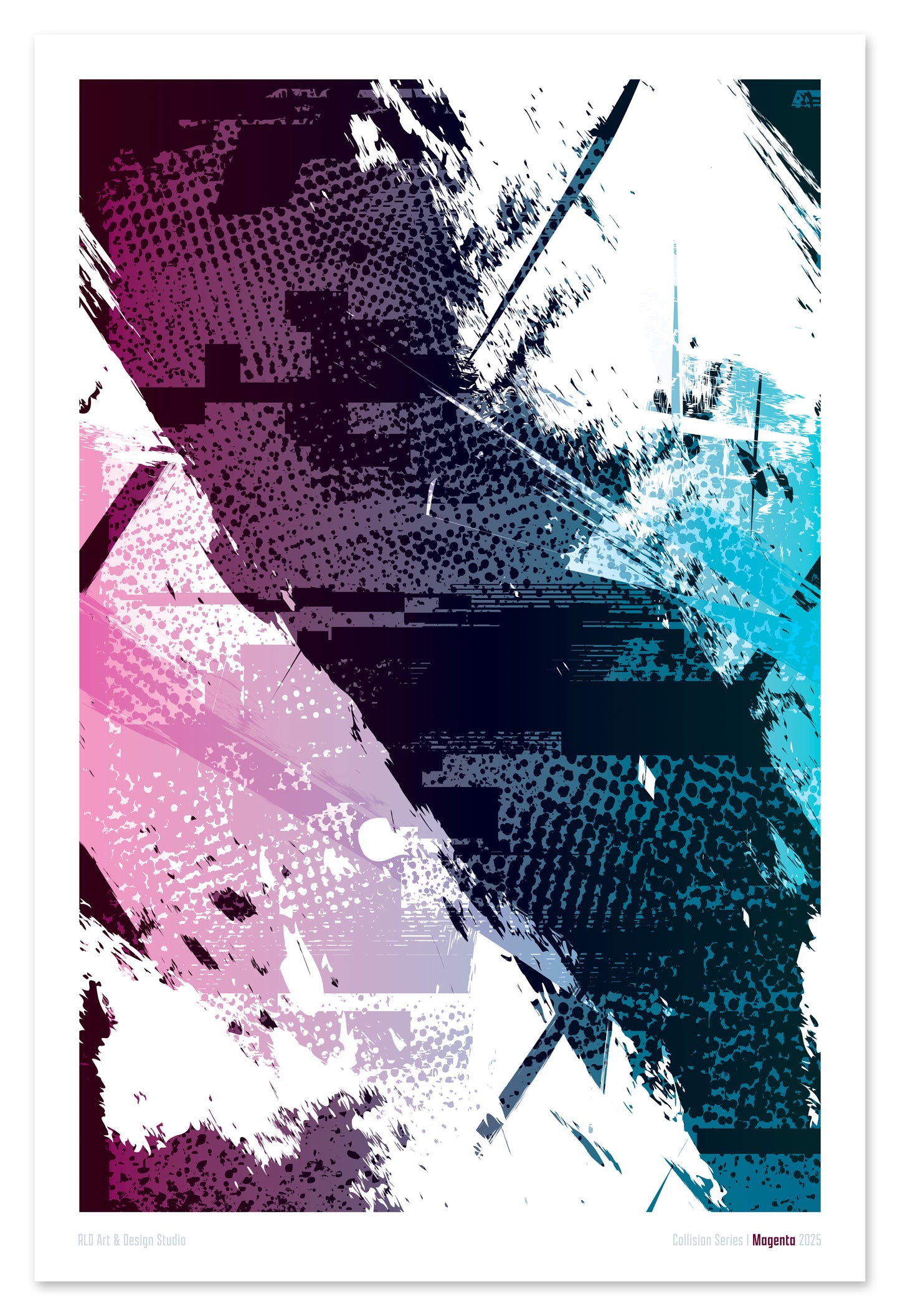 Collision Series I Magenta 2025 Poster Design