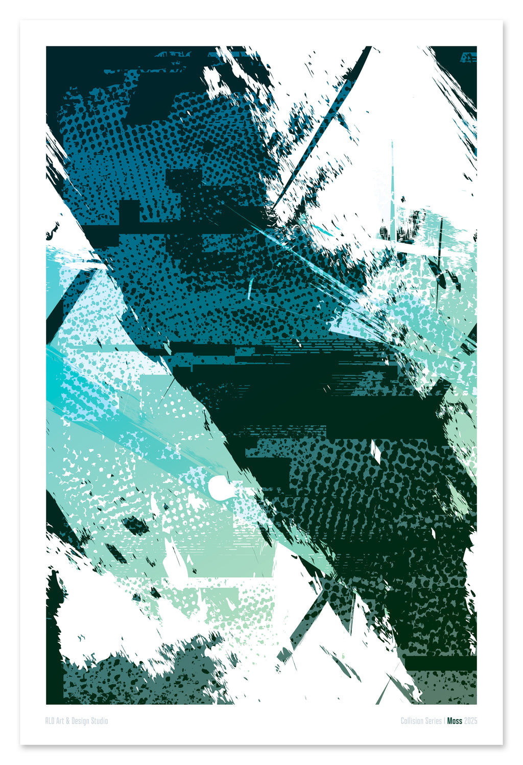 Collision Series I Moss 2025 Poster Design