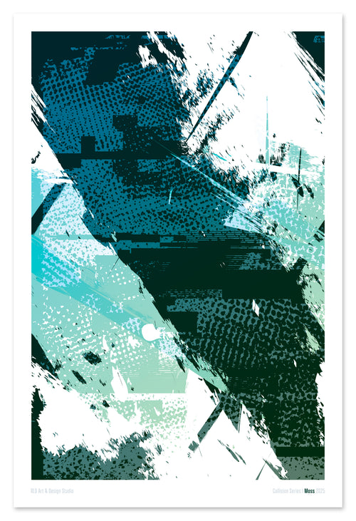 Collision Series I Moss 2025 Poster Design