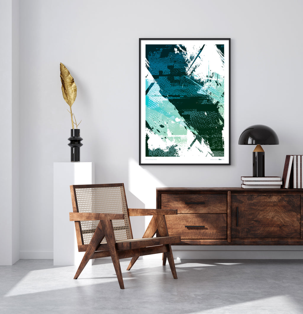 Collision Series I Moss 2025 Poster Design