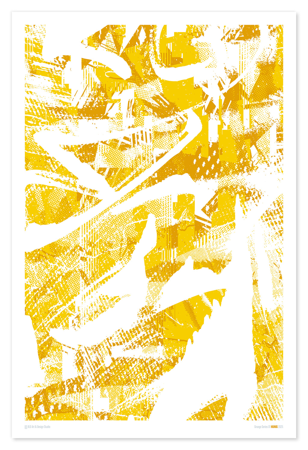 Grunge Series 01 Hunig Poster