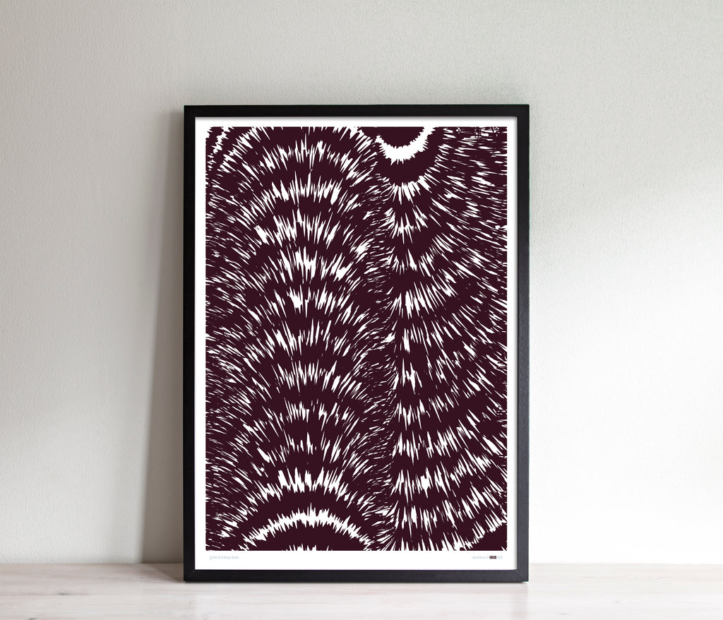 Island Series 01 Erizo 2025 Framed Poster