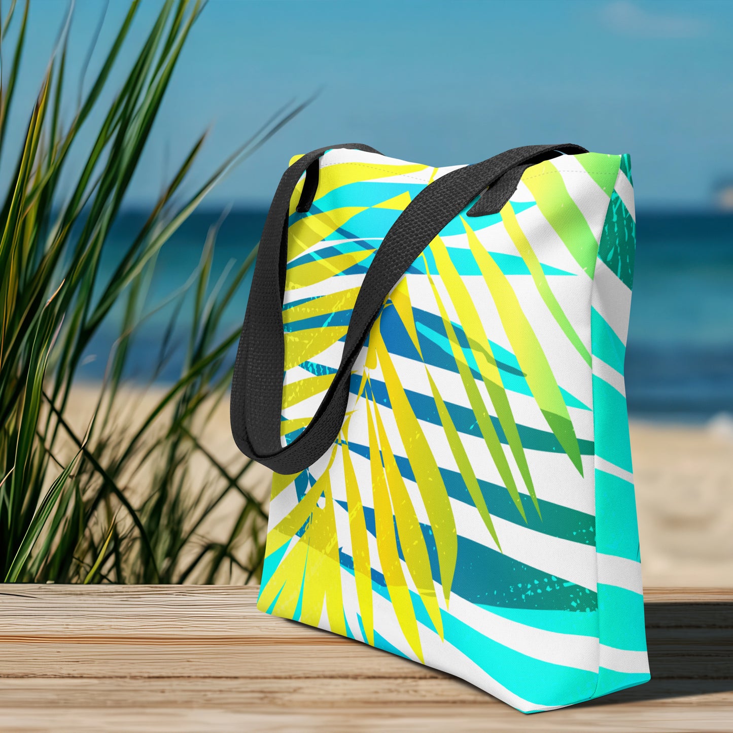 Tranquil Palms Small Tote bag