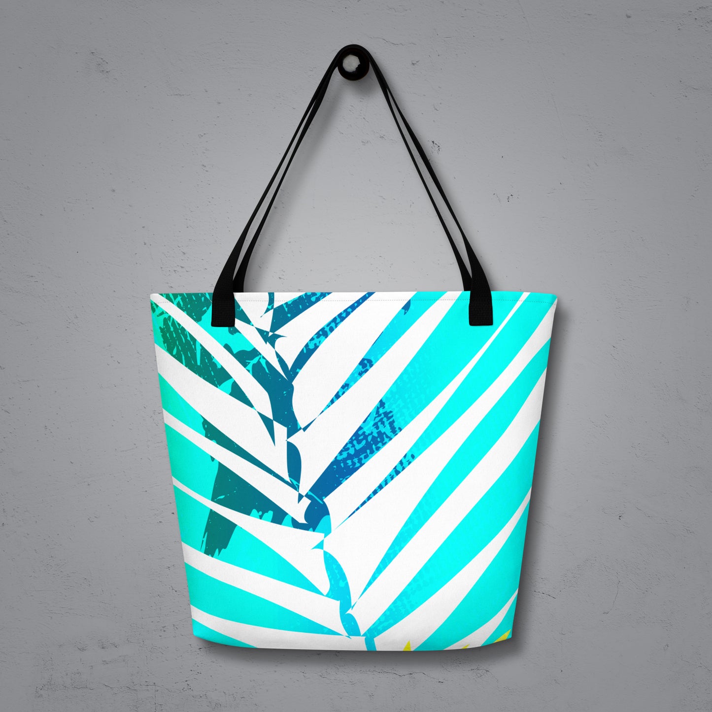 Tranquil Palms Large Tote Bag
