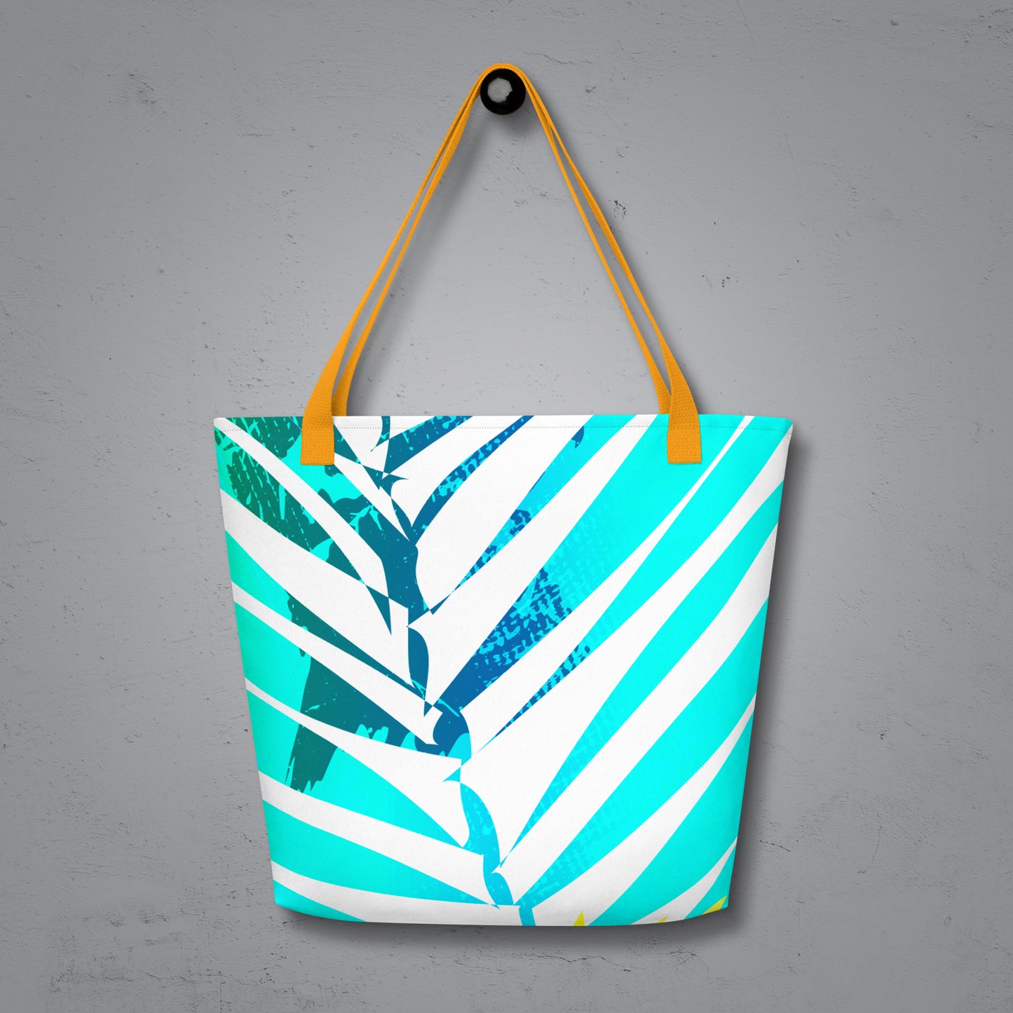Tranquil Palms Large Tote Bag